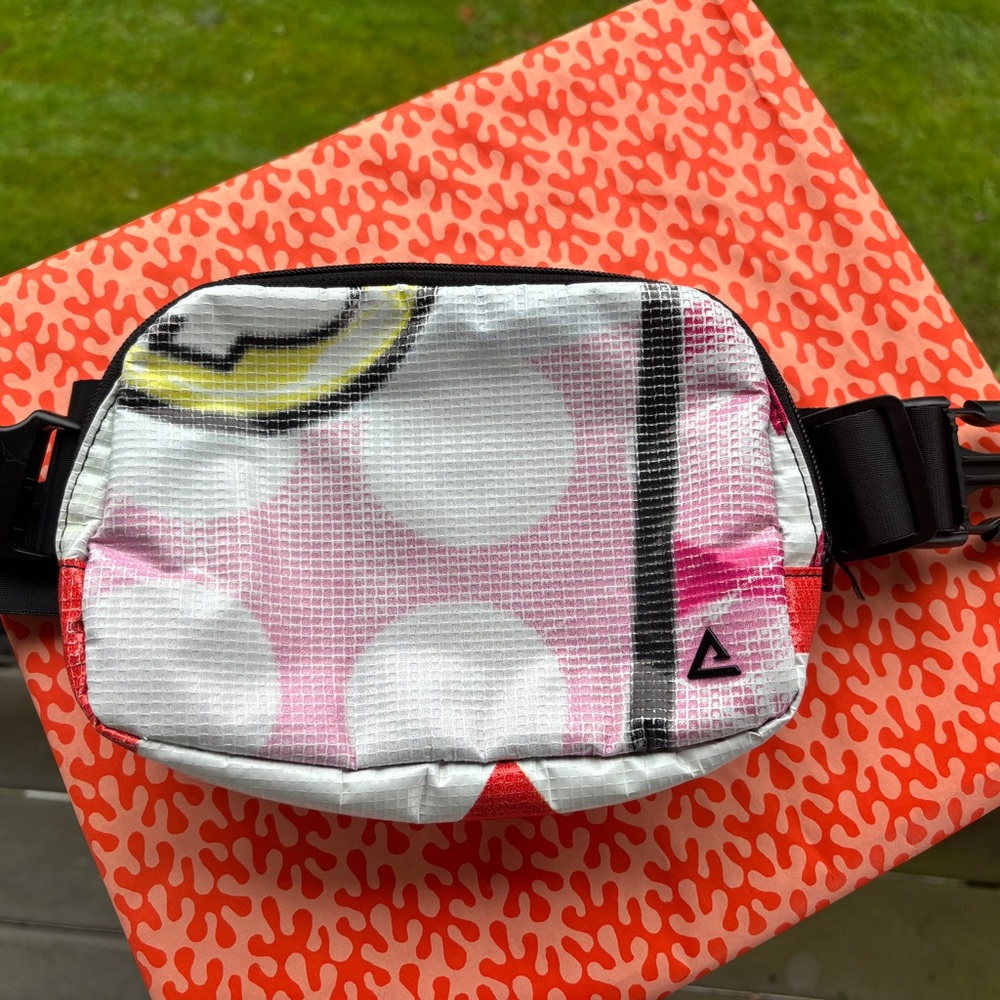 Rareform Pink Polka Print Beltbag Pouch